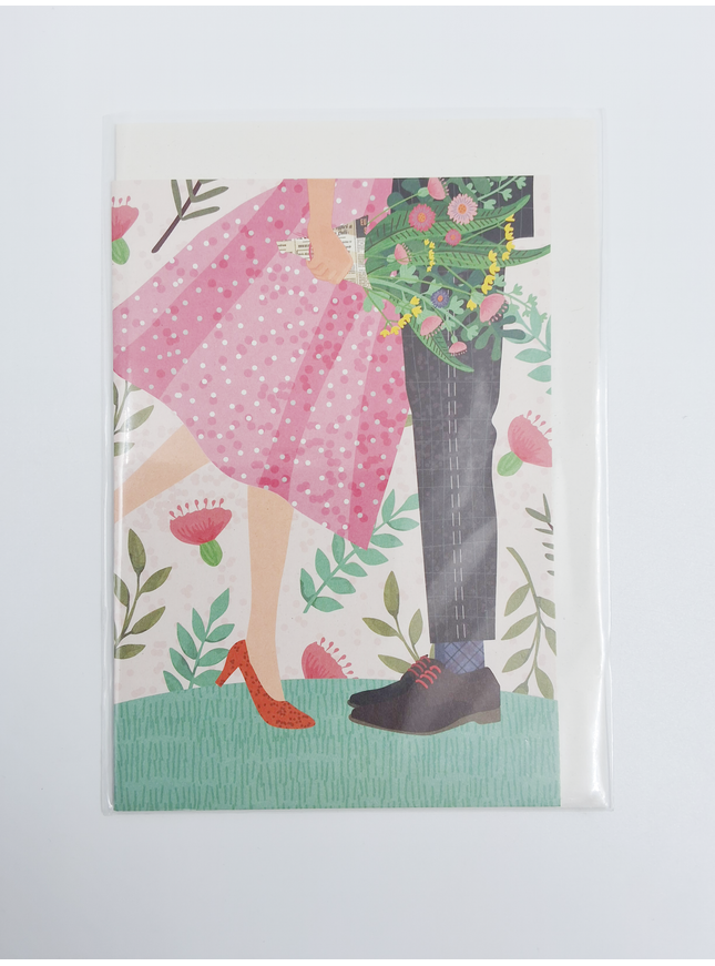 Wenskaart getrouwd (F10090)