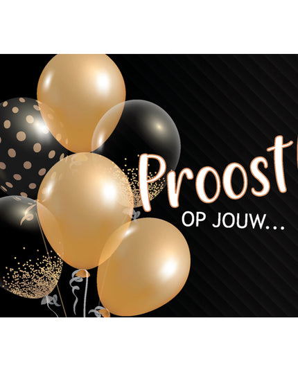 Wenskaart proost op jouw… (F10095)