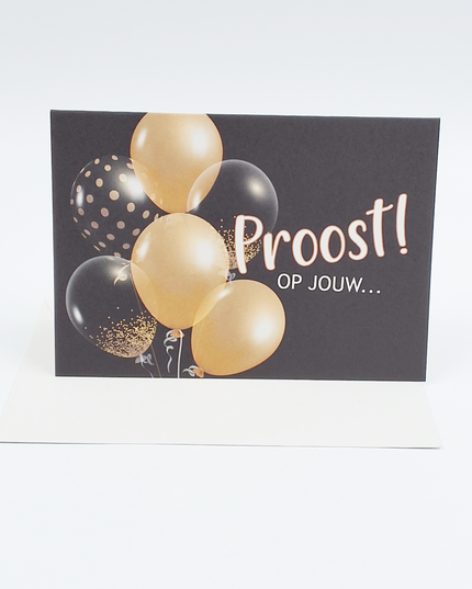 Wenskaart proost op jouw… (F10095)