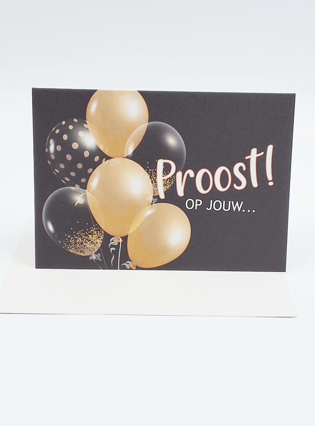 Wenskaart proost op jouw… (F10095)
