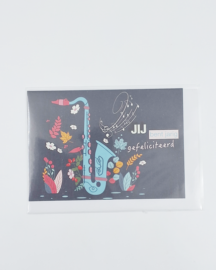 Greeting card, it's your birthday, music (F11005)