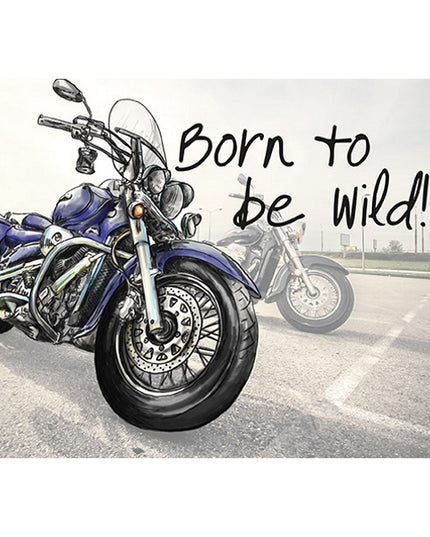Greeting card born to be wild (F11024)