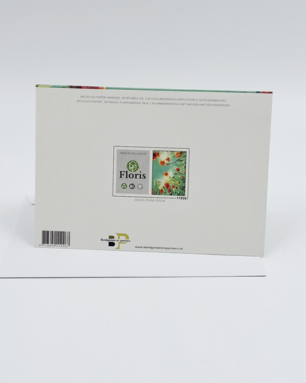 Greeting card flowers to the sky (F11026)