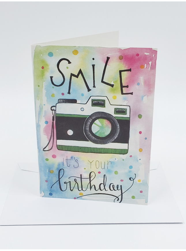 Wenskaart smile it's your birthday (F11029)