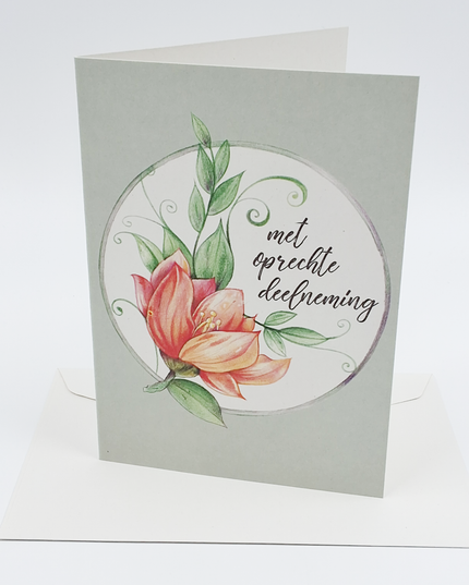 Condolence card (F11032)