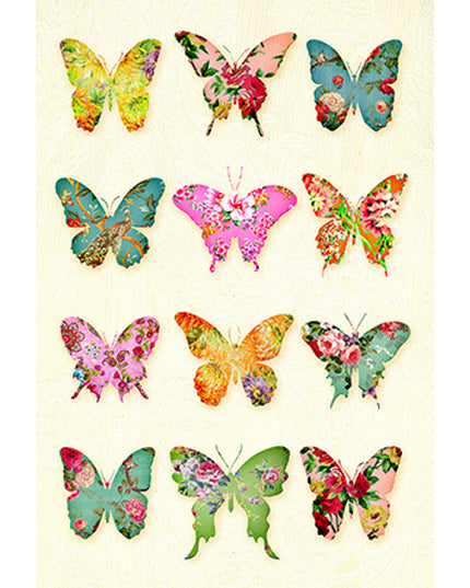 Greeting card butterflies (F11036)
