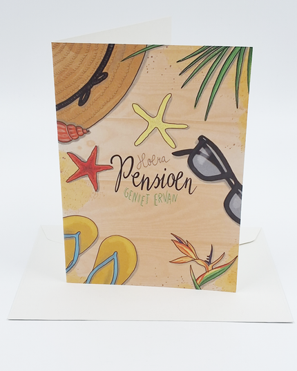 Retirement greeting card (F11042)