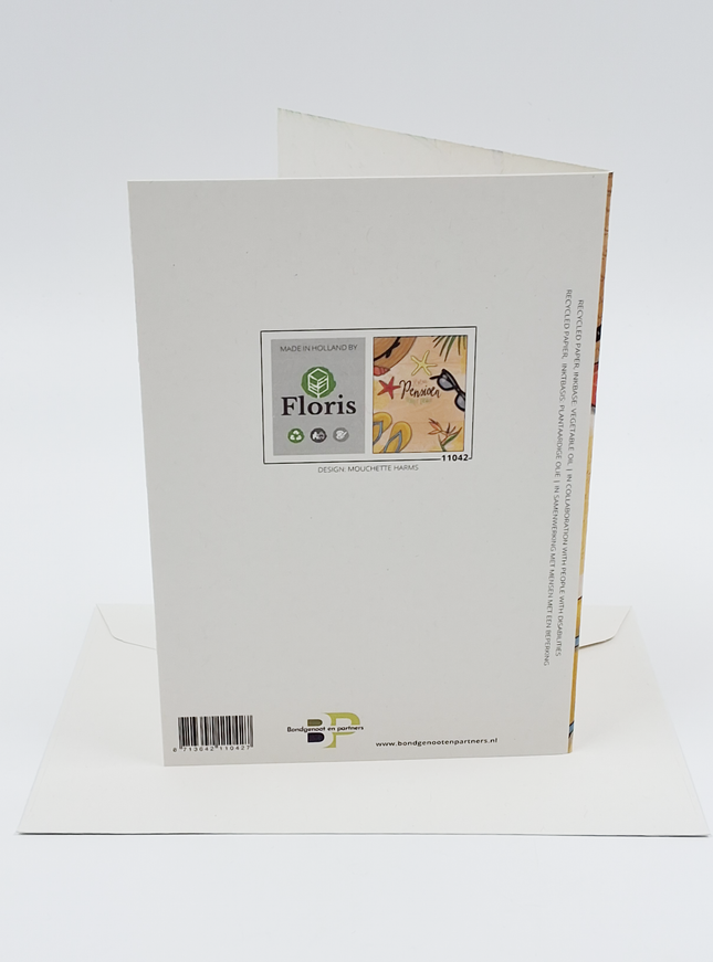 Wenskaart pensioen (F11042)