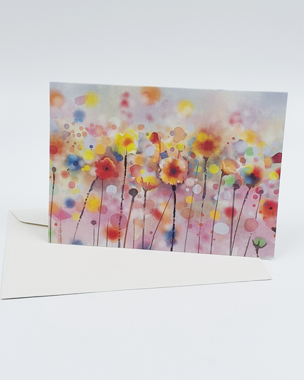 Greeting Card Field Bouquet (F11061)