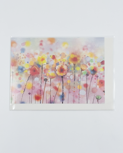 Greeting Card Field Bouquet (F11061)