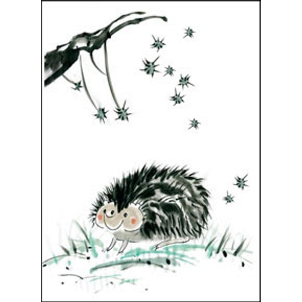 Wenskaart egel (F11070)