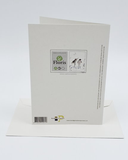 Carte de vœux avocettes