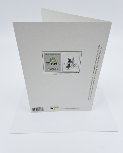Greeting card two ducks (F11073)