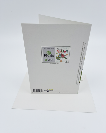 Greeting card owls, ... years together (F11081)