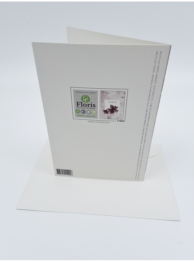 Wenskaart condoleance veel kracht (F11094)