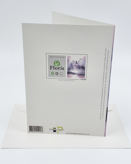 Condolence card birds (F11218)