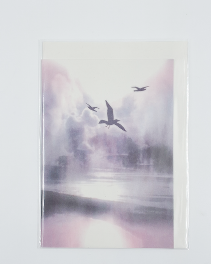 Condolence card birds (F11218)