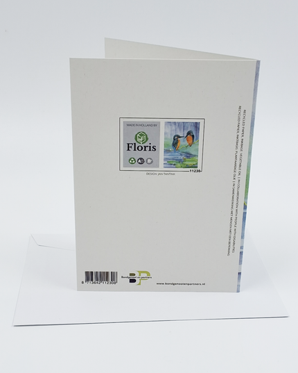 Greeting card kingfishers (F11230)