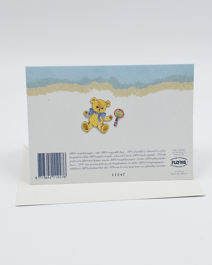Wenskaart baby zoon (F11247)