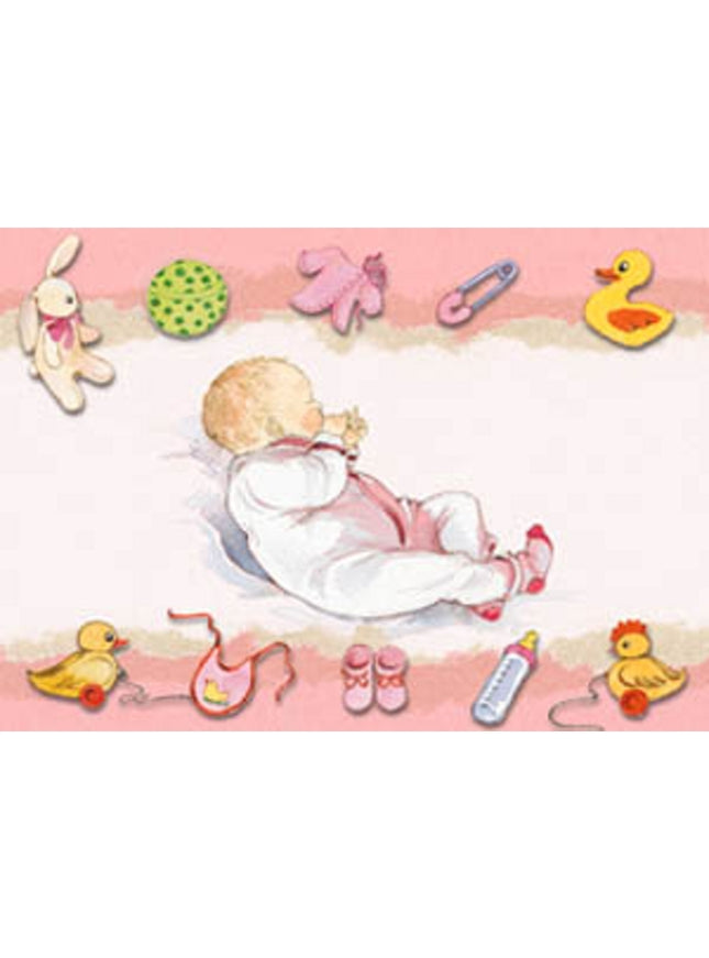Wenskaart baby dochter (F11248)