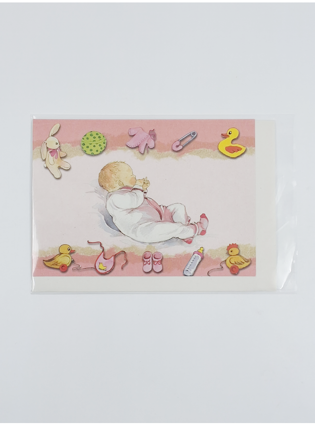 Wenskaart baby dochter (F11248)