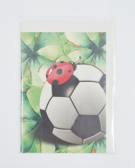 Greeting card football (F11413)