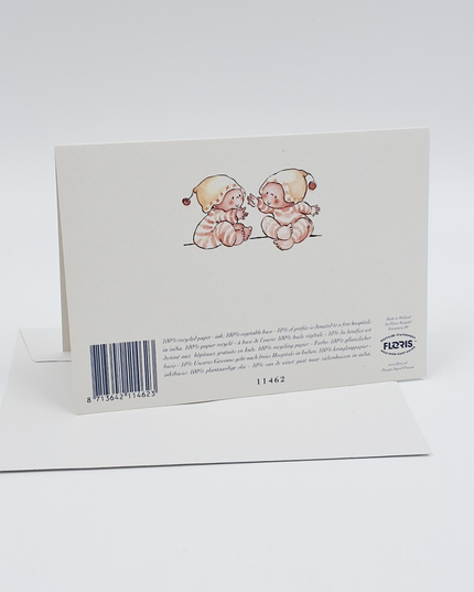Greeting card twins (F11462)