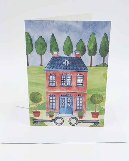 Greeting card moving froukje (F11518)