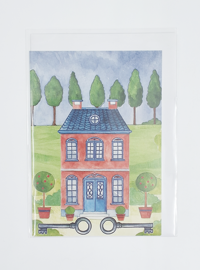 Wenskaart verhuis froukje (F11518)