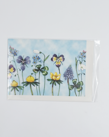 Greeting card flowers Froukje (F11519)