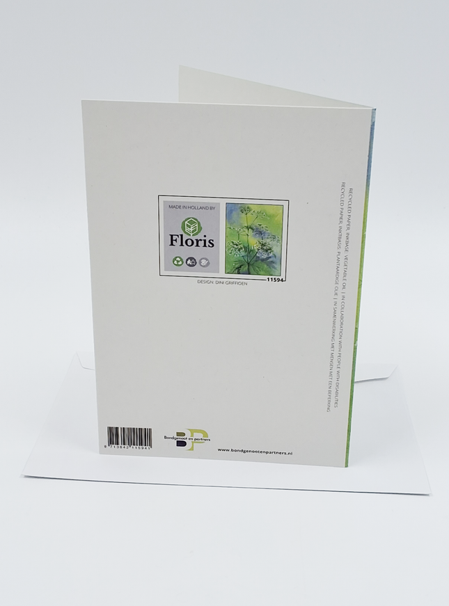 Wenskaart fluitekruid (F11594)