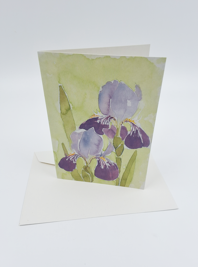 Wenskaart iris Dini (F11631)