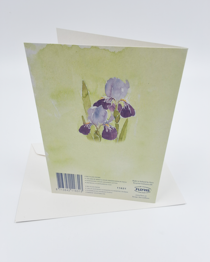 Wenskaart iris Dini (F11631)