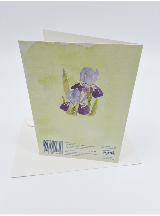 Carte de vœux Iris Dini