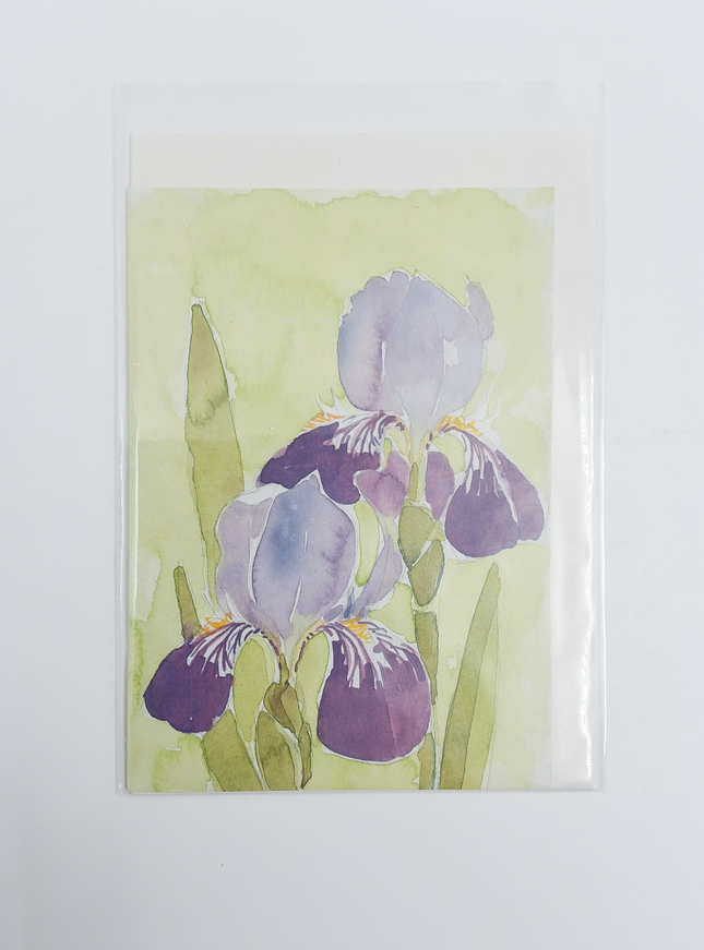 Wenskaart iris Dini (F11631)