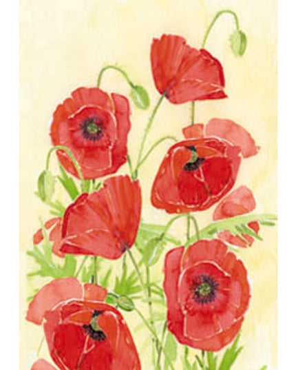 Carte de vœux Poppy Dini
