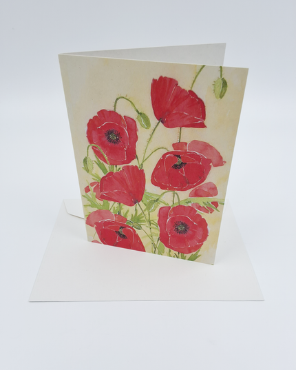 Carte de vœux Poppy Dini