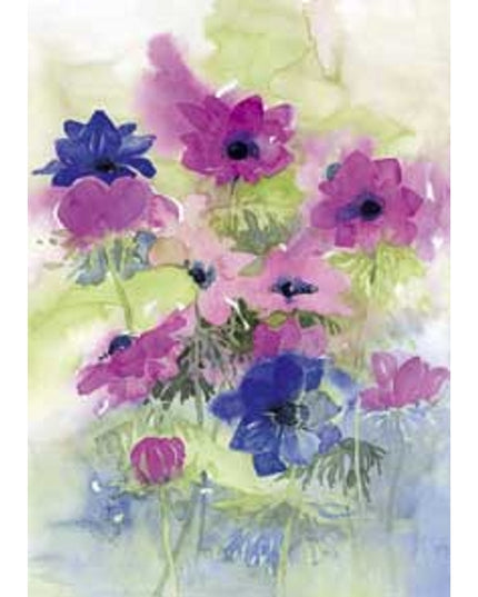 Wenskaart anemonen Dini (F11654)