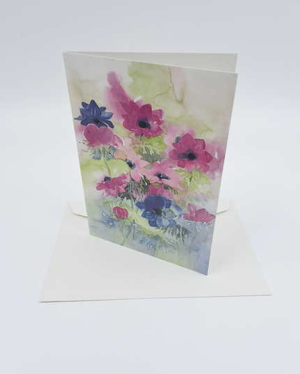 Wenskaart anemonen Dini (F11654)