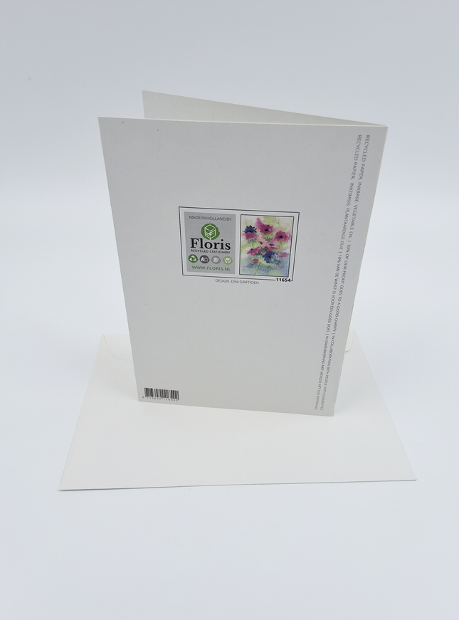 Wenskaart anemonen Dini (F11654)