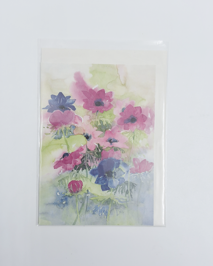 Wenskaart anemonen Dini (F11654)
