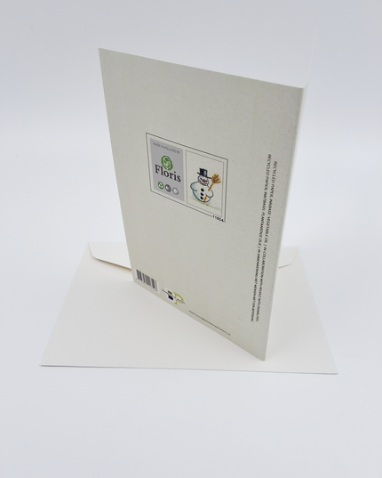 Wenskaart sneeuwpop 15 (F11854)