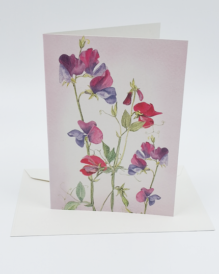 Wenskaart lathyrus (F12112)