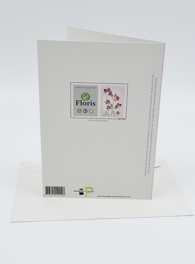Wenskaart lathyrus (F12112)