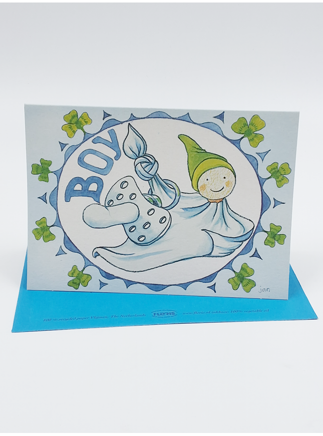Carte de naissance Pop Boy