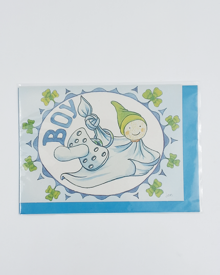 Greeting card pop boy birth (F12454)