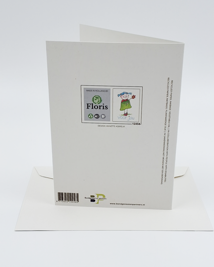 Greeting card girls, for you (F12458)