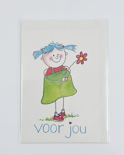 Greeting card girls, for you (F12458)