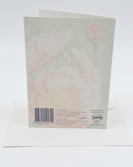 Wenskaart papaver Muriël (F12472)