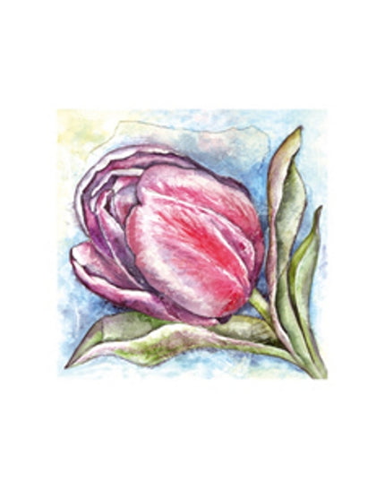 Wenskaart een tulp Anna (F12478)